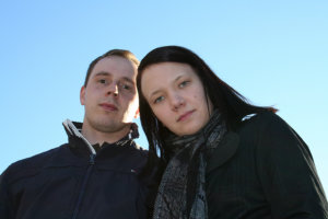 Elina ja Taavi tutustuivat toisiinsa kesätöissä 2006.
