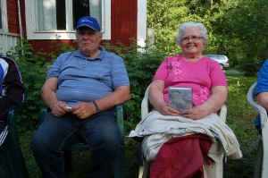 Lasse ja Kerttu Lahdensivu tulivat Nyppyyn nimenomaan torvisoiton takia