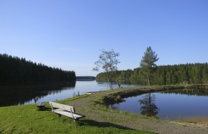 Oulujoen maisemissa on kauneutta ja rauhaa.