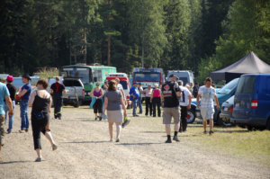 Kosken Kohaus -kilpailut keräsivät paikalle runsaasti jokkiksen ystäviä.