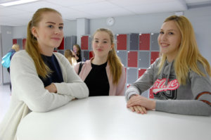 Toijalan yhteiskoulu, Sirkku Näsi, Oona Hietala, Nina Anttila