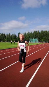 Martti Näsin tyylinäyte, jolla otettiin kultaa P09-sarjan 600 metrin kävelyssä. Kuva: Kari Uolamo. 