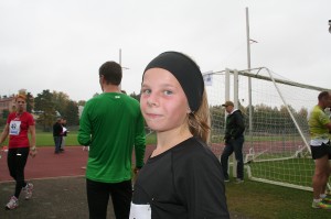 12-vuotias Sini Tirri juoksi kympin aikaan 44.31.