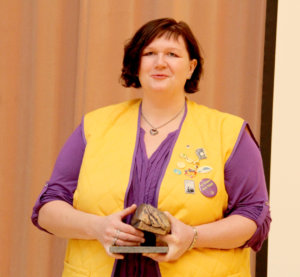 Ylppö-päivän palkinnon sai Sari Lajusuo tunnustuksena lasten ja nuorten hyväksi tekemästään työstä muun muassa partiossa ja Arvo Ylpön koulun vanhempaintoimikunnassa.