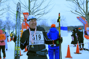Maaliinpääsy Sapporossa tiesi kolmattatoista leimaa Worldloppet-passiin.