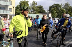 Puoluejohtaj Juha Sipilän ideoima tapahtuma toteutetiin tänä vuonna toista kertaa. Toijassa pyöräkolonna poikkesi keskiviikkona. 