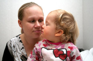 Piia Lehtonen haluaa olla tukemassa muita sydänlasten perheitä. 2-vuotiaalla Miralla todettiin sydänvika pian syntymän jälkeen.