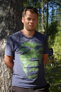Miikka Bäckström haluaa perustaa Tipuriin kyläyhdistyksen.