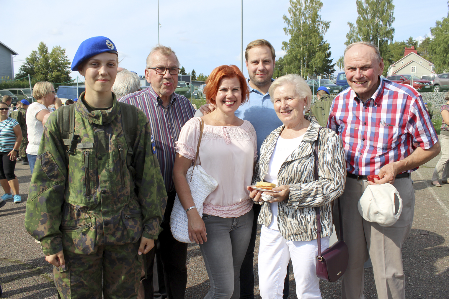 Maria Kangasniemen mielestä armeija tuo rohkeutta