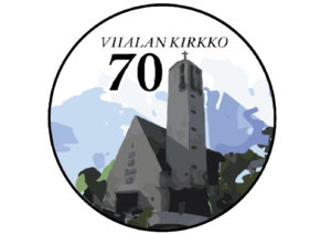 9Viialan kirkko 70 logo
