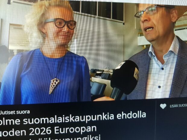 Tampereen pormestari Lauri Lyly (sd.) on vakuuttunut, että Tampereesta ja Pirkanmaasta tulee Euroopan unionin vuoden 2026 kulttuuripääkaupunki. Tampere pääsi mittelössä jatkoon Oulun ja Savonlinnan lisäksi. (Kuva: Matti Pulkkinen)