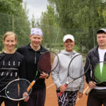 Jussi Ylönen ja Anne Ketonen voittivat avoimien sarjojen Akaan tennismestaruudet – Sekanelinpelissä nähtiin tiukka kamppailu