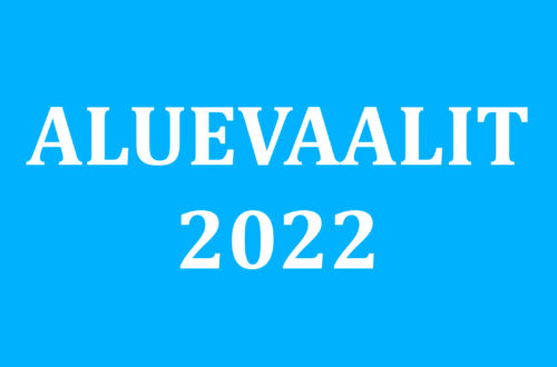 ALUEVAALIT 2022