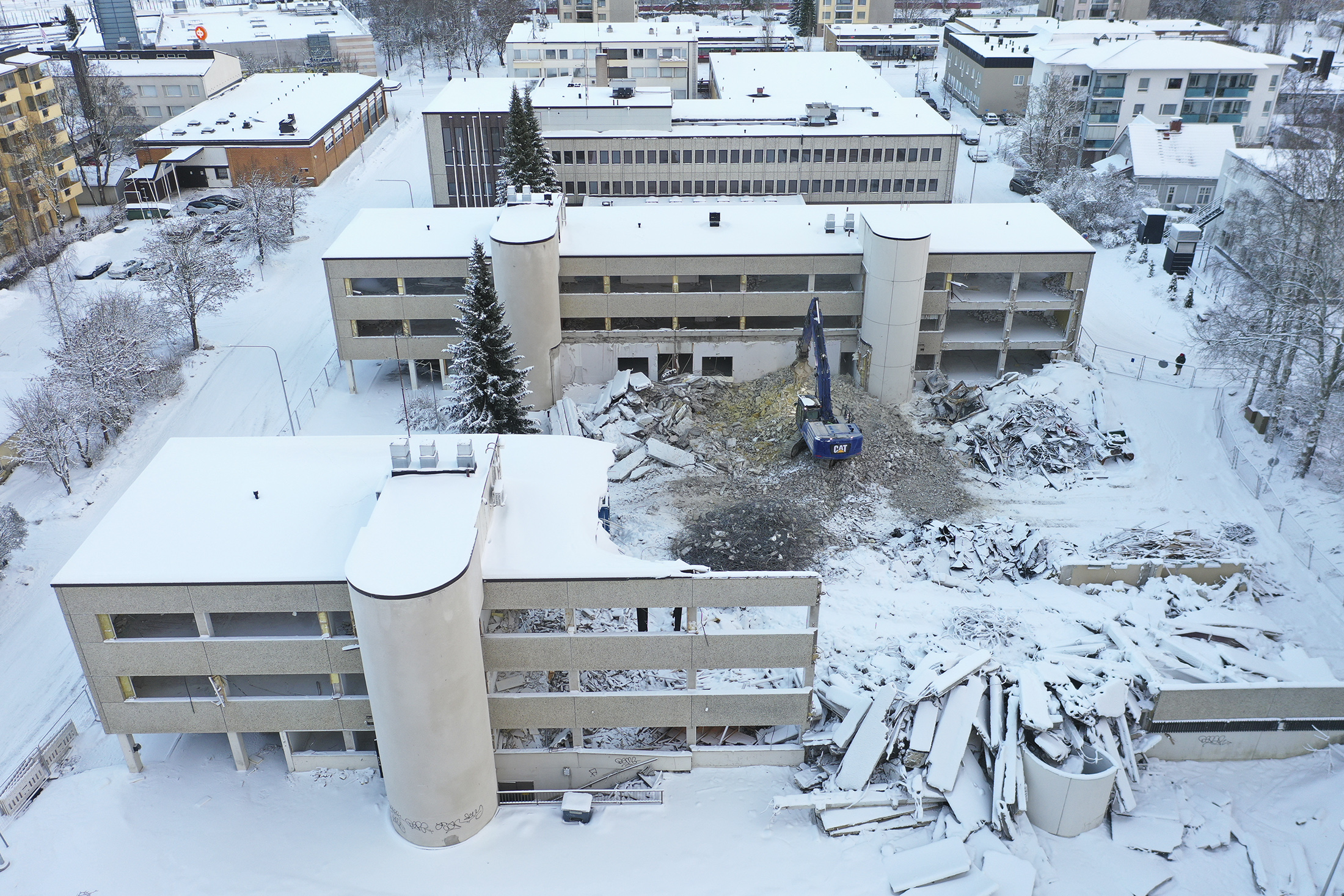 Kaupungintalolla on kolme omistajaa ja kaksi käyttäjää – ”En näe mitään hyötyä siitä, jos kaupungintalo olisi purettu nyt”