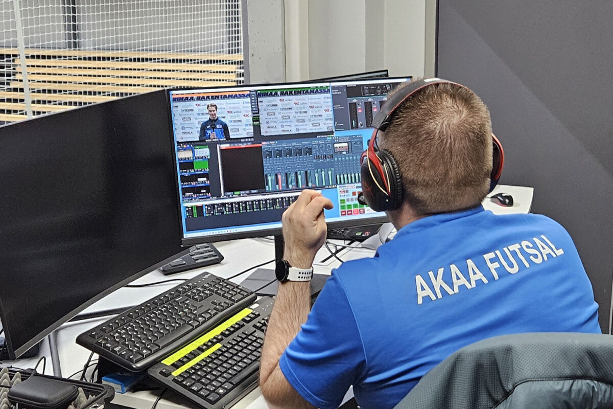 Akaa Futsalin liigapelejä rakennetaan intohimolla vapaaehtoispohjalta – ”halutaan tehdä Suomi-futsalin paras ottelutapahtuma”