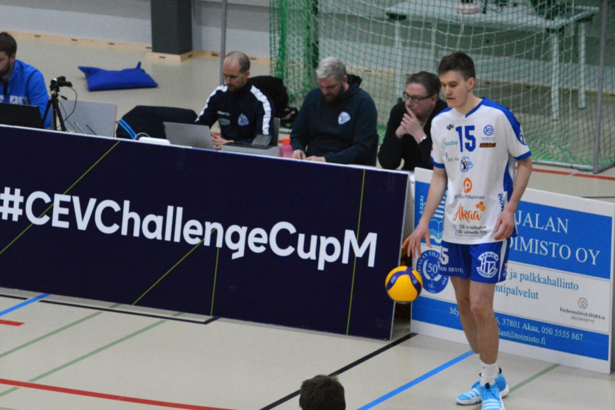 Akaa-Volley saa kovan haasteen heti Challenge Cupin avauskierroksella